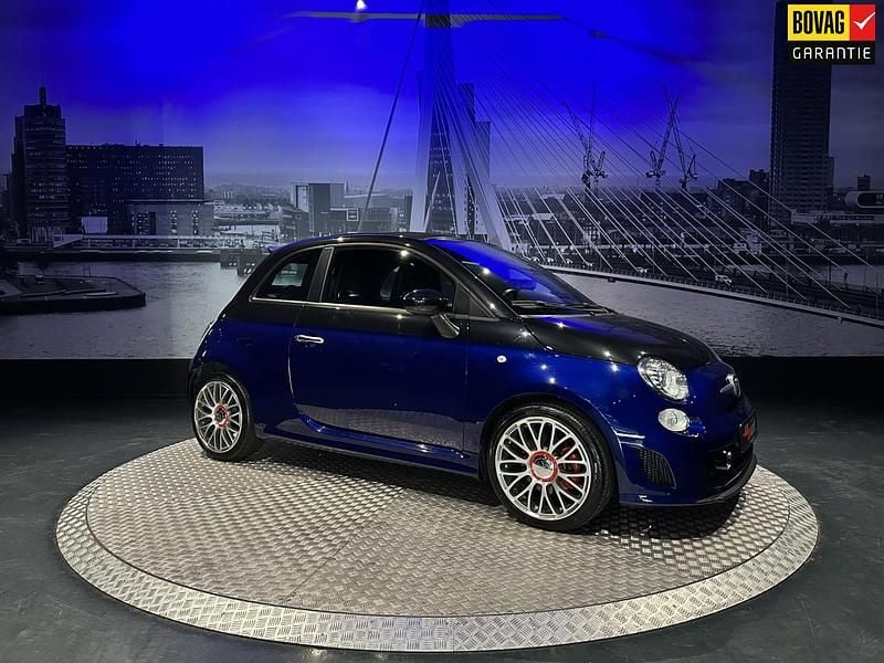 Blauw Gebruikt 2016 Abarth 595C Competizione Cabriolet | € 18.995 - Afbeelding 1/4