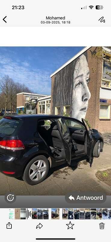 Zwart Gebruikt 2009 VW Golf VI Stationwagen | € 3.800 (Goede deal) - Afbeelding 1/4