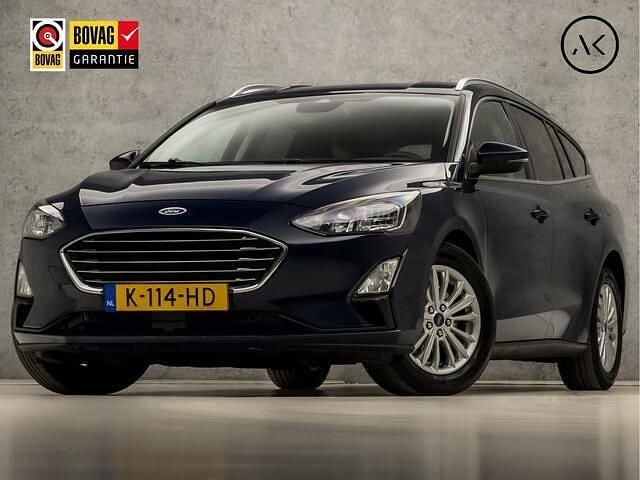 Blauw Gebruikt 2020 Ford Focus Titanium X Stationwagen | € 14.945 (Super prijs) - Afbeelding 1/4