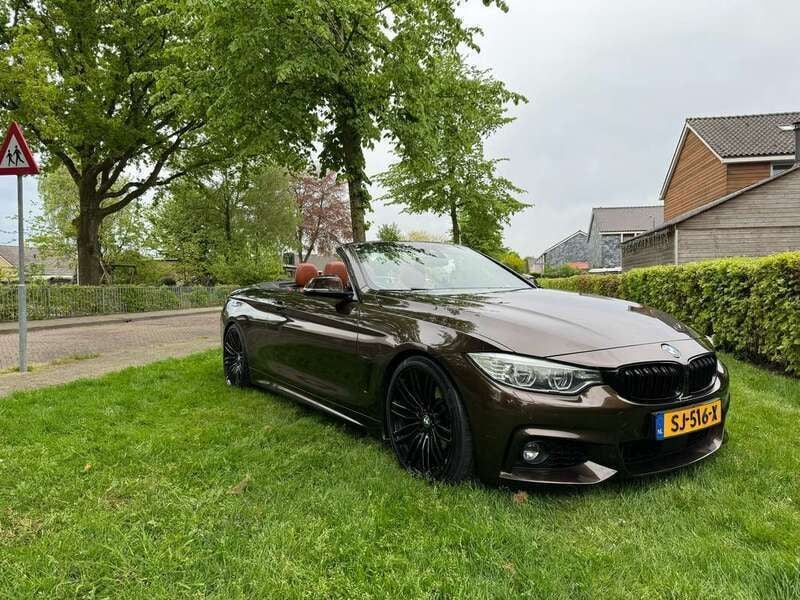 Bruin Gebruikt 2015 BMW 430 Cabriolet Executive Cabriolet | € 24.500 - Afbeelding 1/4