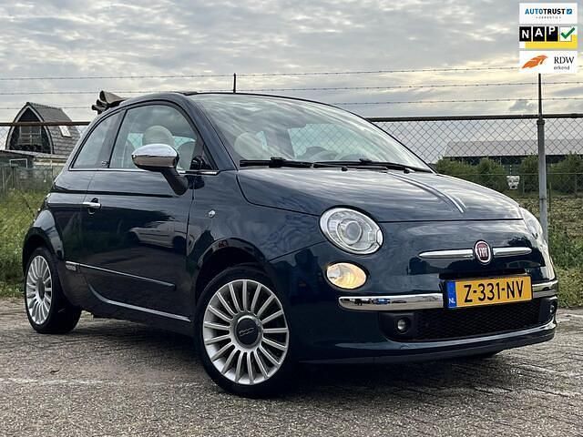 Occasion Fiat 500C Lounge 86 PK (63 kW) 2014 Blauw Cabriolet