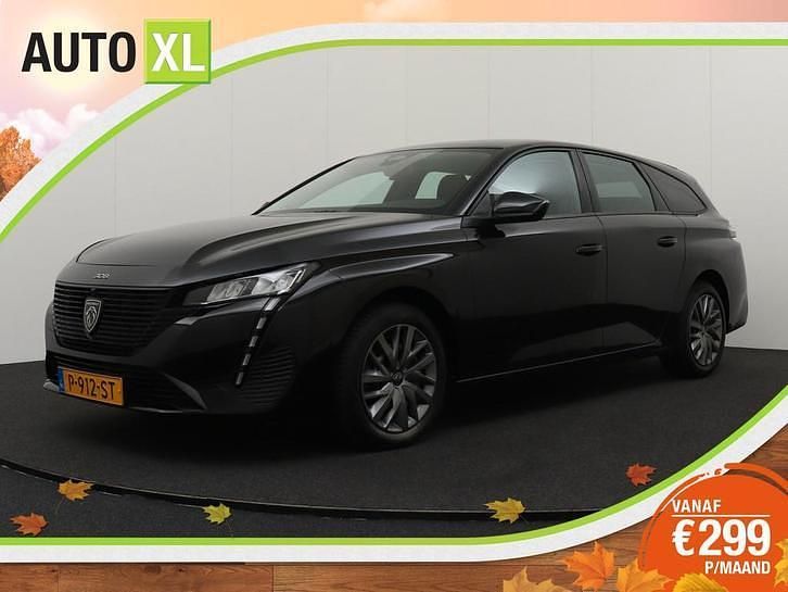 Zwart Gebruikt 2022 Peugeot 308 Business-Line Stationwagen | € 19.940 (Eerlijke prijs) - Afbeelding 1/4