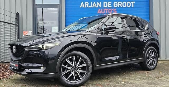 Zwart (metallic) Occasion 2018 Mazda CX-5 SUV | € 25.650 (Eerlijke prijs) - Afbeelding 1/4