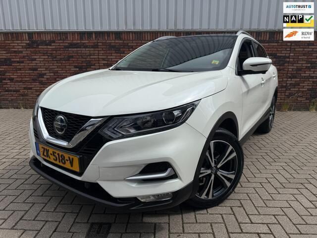 Wit, metallic lak Gebruikt 2019 Nissan Qashqai 360º SUV | € 16.950 (Goede deal) - Afbeelding 1/4