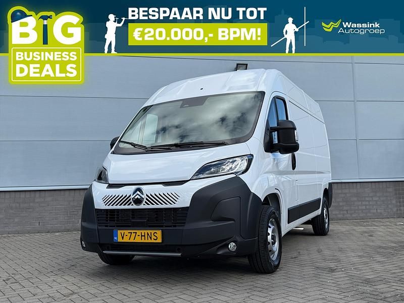 Wit Nieuw 2024 Citroën Jumper MPV | € 33.099 - Afbeelding 1/4