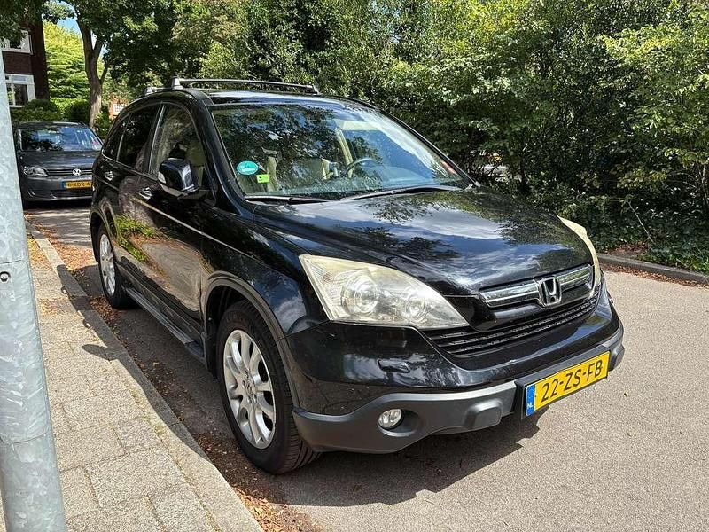 Zwart Gebruikt 2007 Honda CR-V Executive SUV | € 5.850 (Eerlijke prijs) - Afbeelding 1/4