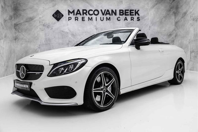 Wit Gebruikt 2016 Mercedes C43 AMG AMG Cabriolet | € 42.850 (Iets duurder) - Afbeelding 1/3