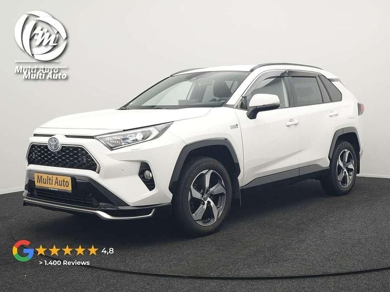 Wit Occasion 2021 Toyota RAV4 Hybrid SUV | € 32.740 (Super prijs) - Afbeelding 1/3