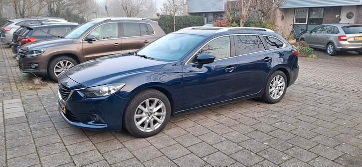 Occasion Mazda 6 175 PK (128 kW) 2012 Blauw (metallic) Stationwagen