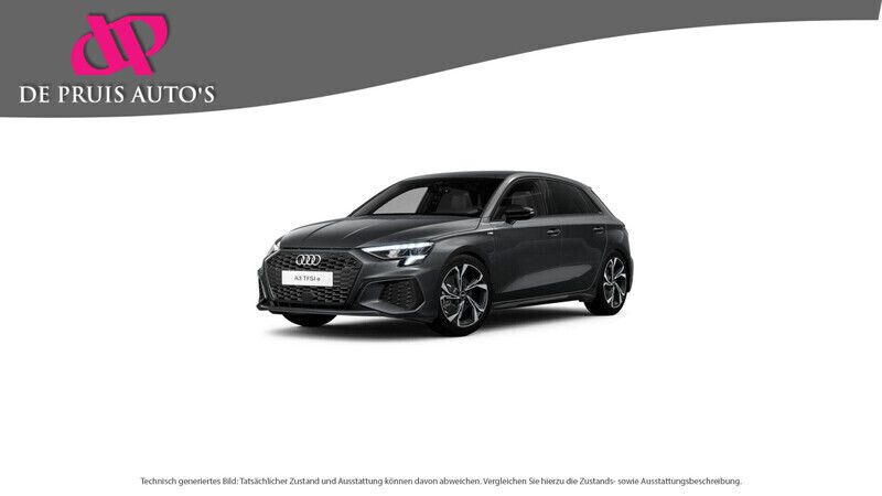 Grijs, metallic lak Gebruikt 2022 Audi A3 Sportback e-tron S-Line Sedan | € 32.950 (Eerlijke prijs) - Afbeelding 1/4