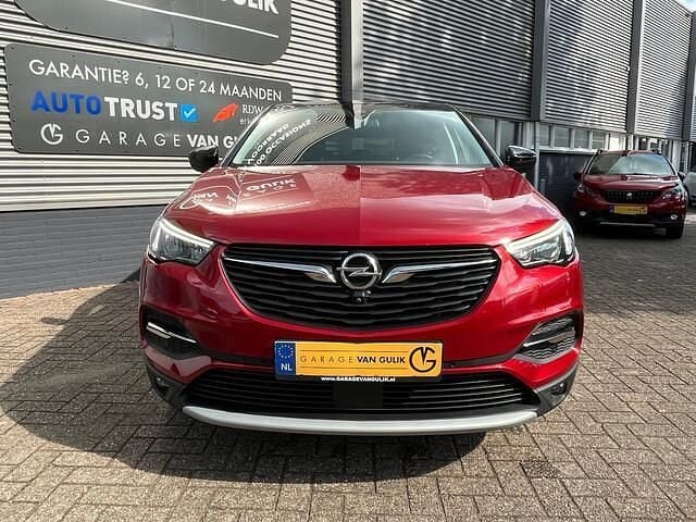 Rood, metallic lak Gebruikt 2020 Opel Grandland X SUV | € 15.495 (Super prijs) - Afbeelding 1/2