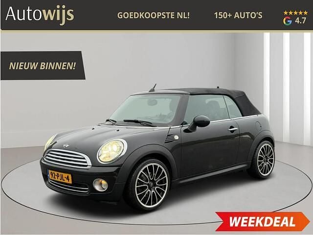 Zwart Occasion 2010 Mini Cooper Cabriolet Chili Cabriolet | € 5.295 (Goede deal) - Afbeelding 1/4