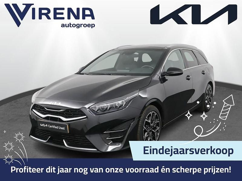 Zwart (metallic) Gebruikt 2023 Kia Ceed Sportswagon GT-Line Stationwagen | € 29.450 (Iets duurder) - Afbeelding 1/3