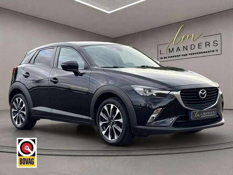 Zwart Gebruikt 2017 Mazda CX-3 Dynamic SUV | € 14.495 (Eerlijke prijs) - Afbeelding 1/4