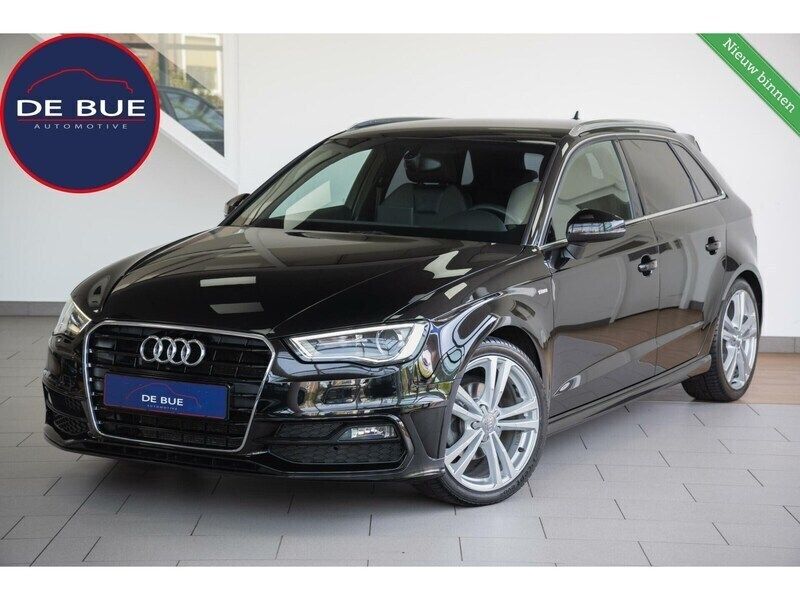Zwart Gebruikt 2014 Audi A3 Sportback S-Line Hatchback | € 911 - Afbeelding 1/4
