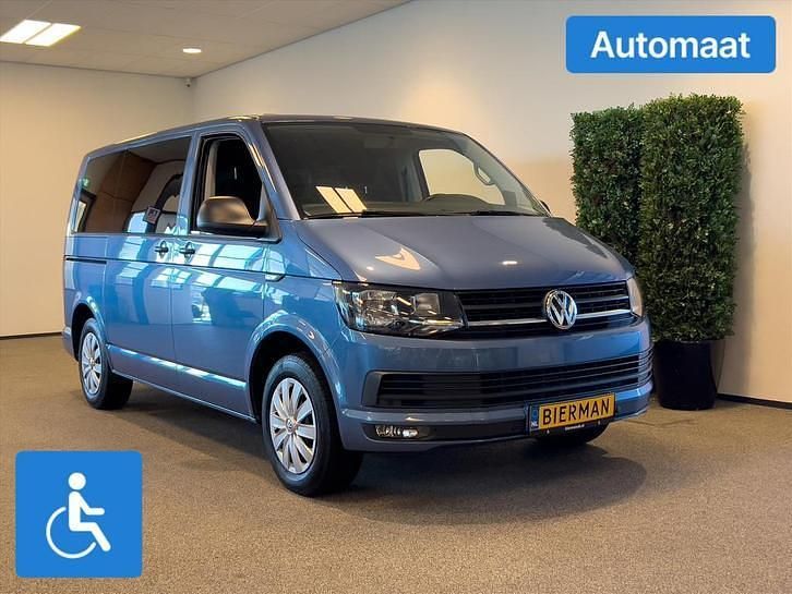 Blauw (metallic) Gebruikt 2017 VW Multivan Van | € 54.950 (Iets duurder) - Afbeelding 1/3
