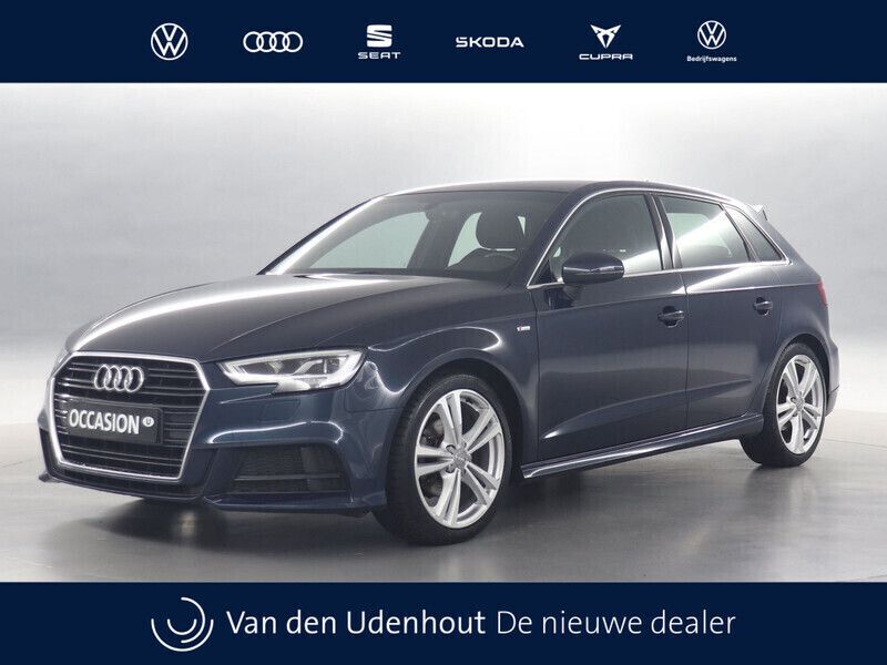 Blauw Gebruikt 2020 Audi A3 Sportback S-Line Hatchback | € 20.450 (Goede deal) - Afbeelding 1/4