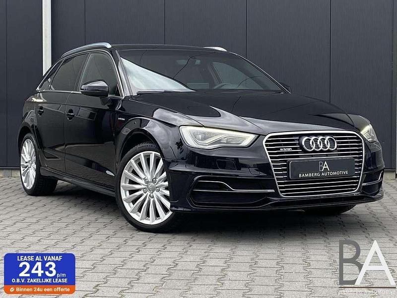 Zwart Gebruikt 2015 Audi A3 Sportback e-tron Ambition Sedan | € 14.995 (Eerlijke prijs) - Afbeelding 1/4