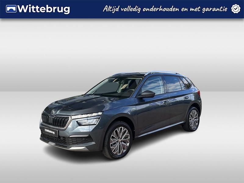 Grijs Gebruikt 2021 Skoda Kamiq Ambition SUV | € 22.750 (Eerlijke prijs) - Afbeelding 1/1