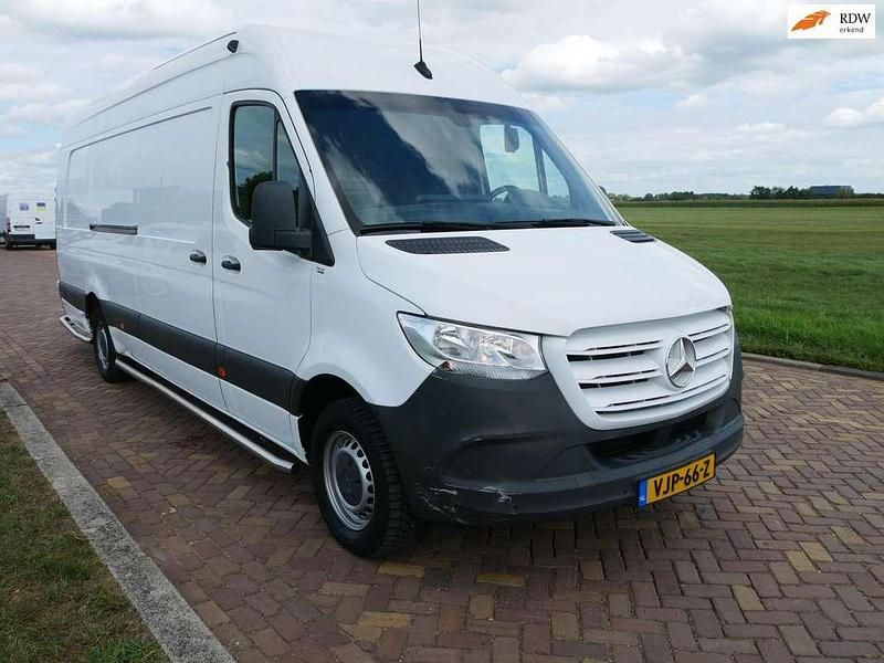 Wit Gebruikt 2021 Mercedes Sprinter Van | € 17.999 (Eerlijke prijs) - Afbeelding 1/3