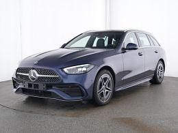 Sodalietblauw metaalkleur metallic Gebruikt 2024 Mercedes 300 AMG Stationwagen | € 48.750 (Eerlijke prijs) - Afbeelding 1/4