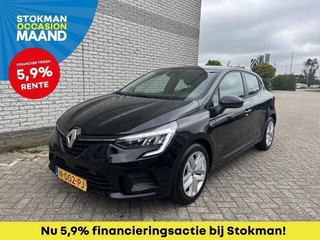 Zwart metallic Gebruikt 2021 Renault Clio V Zen Hatchback | € 14.500 (Eerlijke prijs) - Afbeelding 1/3