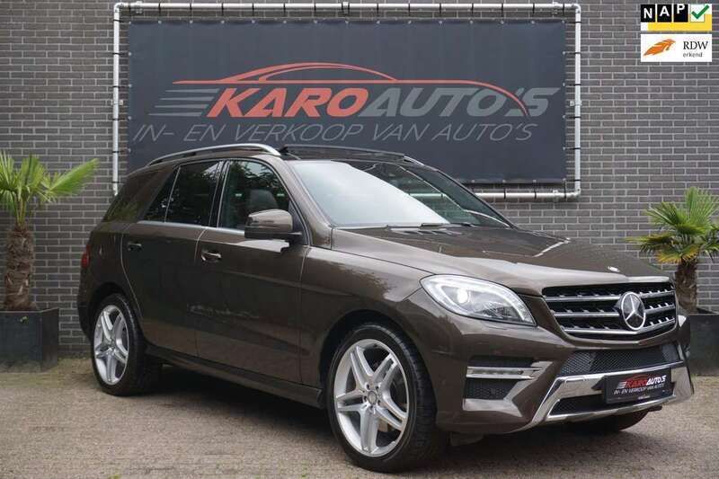 Bruin, metallic lak Gebruikt 2013 Mercedes ML350 SUV | € 28.950 (Duur) - Afbeelding 1/4