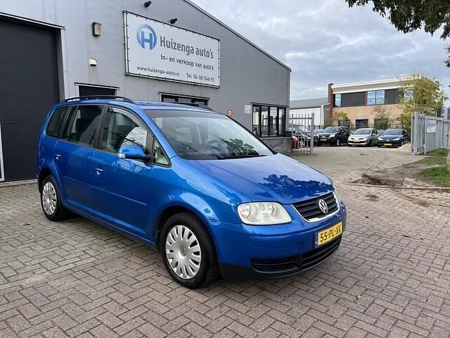Blauw Gebruikt 2004 VW Touran MPV | € 849 (Eerlijke prijs) - Afbeelding 1/4