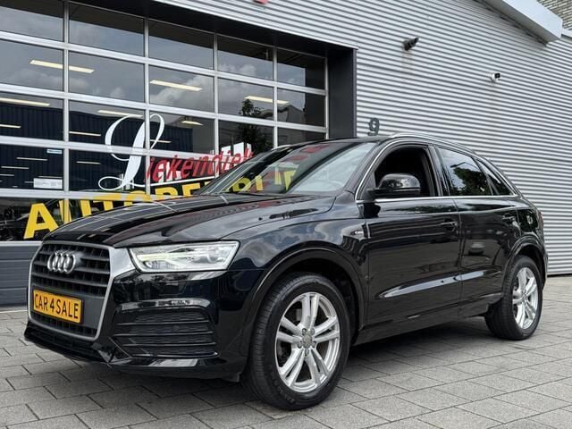 Zwart Gebruikt 2018 Audi Q3 Sport SUV | € 19.450 (Eerlijke prijs) - Afbeelding 1/4