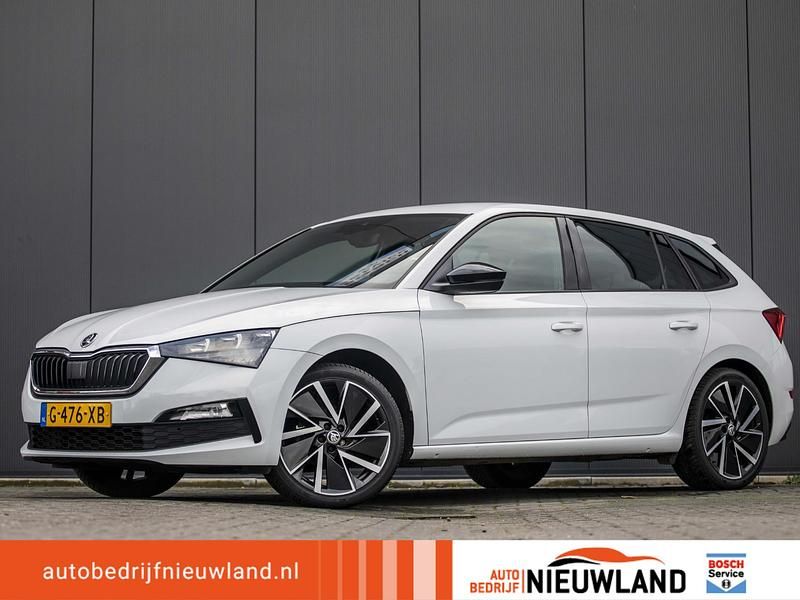 Wit Gebruikt 2019 Skoda Scala Business Line Hatchback | € 17.495 (Eerlijke prijs) - Afbeelding 1/4
