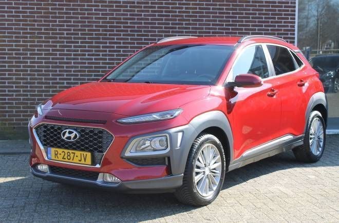 Rood Gebruikt 2018 Hyundai Kona SUV | € 19.750 (Eerlijke prijs) - Afbeelding 1/4
