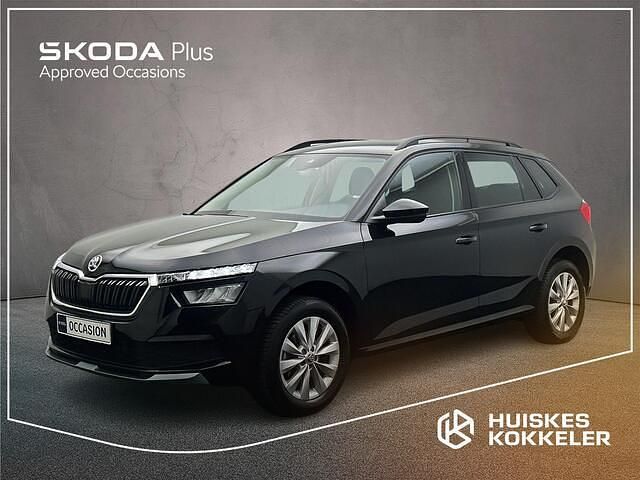 Zwart Gebruikt 2022 Skoda Kamiq Ambition SUV | € 16.900 (Eerlijke prijs) - Afbeelding 1/4