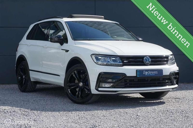 Wit Occasion 2018 VW Tiguan Highline SUV | € 27.990 (Eerlijke prijs) - Afbeelding 1/4