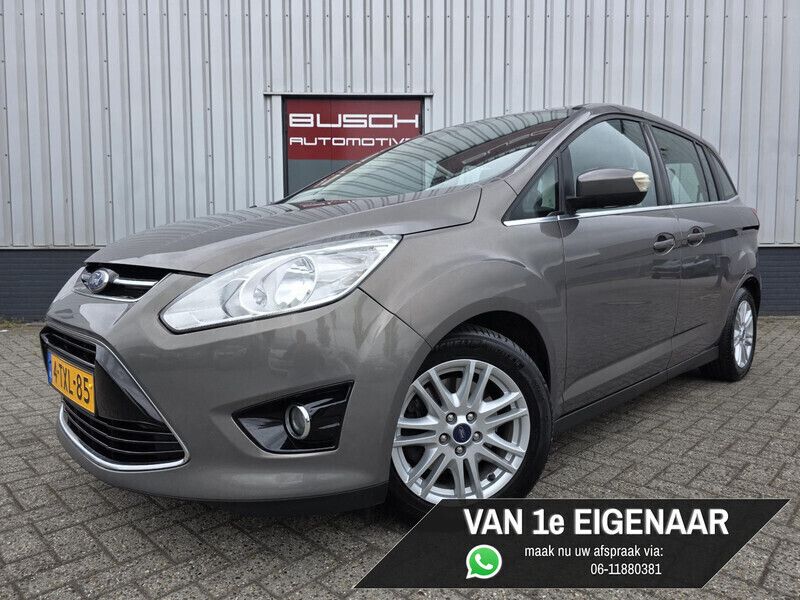 Bruin Gebruikt 2014 Ford Grand C-Max Titanium MPV | € 8.995 (Iets duurder) - Afbeelding 1/4