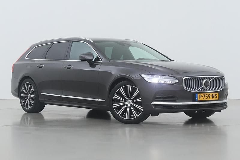 Grijs Gebruikt 2021 Volvo V90 R-Design Stationwagen | € 36.800 (Super prijs) - Afbeelding 1/1