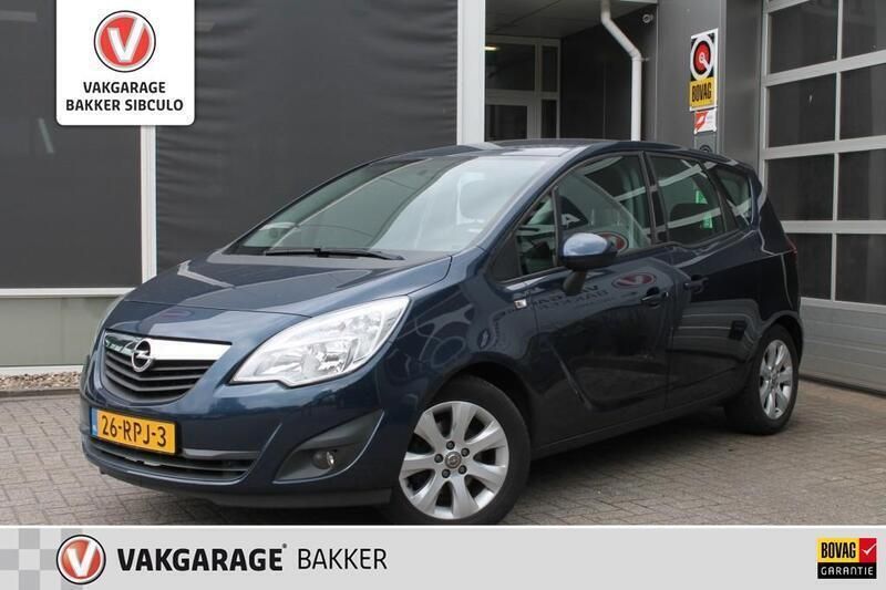 Blauw Gebruikt 2011 Opel Meriva Edition MPV | € 5.999 (Duur) - Afbeelding 1/4