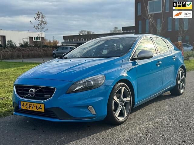 Blauw Gebruikt 2013 Volvo V40 R-Design Hatchback | € 5.799 (Super prijs) - Afbeelding 1/4