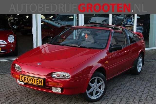 Rood Occasion 1995 Nissan 100 NX Coupé | € 8.988 - Afbeelding 1/4