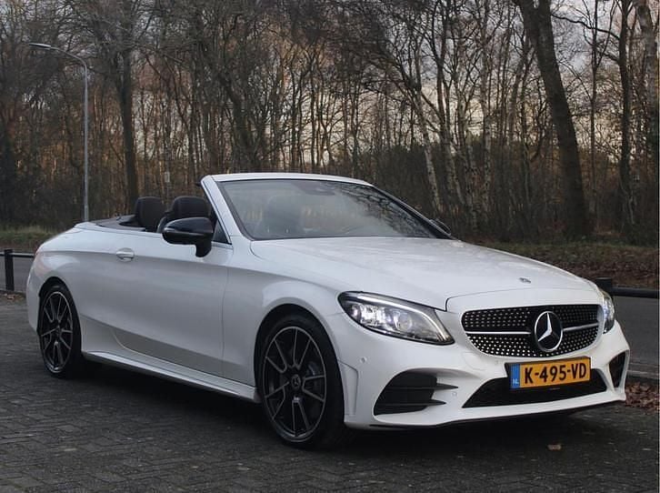 Occasion Mercedes C300 AMG Line Premium Plus 259 PK (190 kW) 2019 Wit (metallic) Cabriolet
