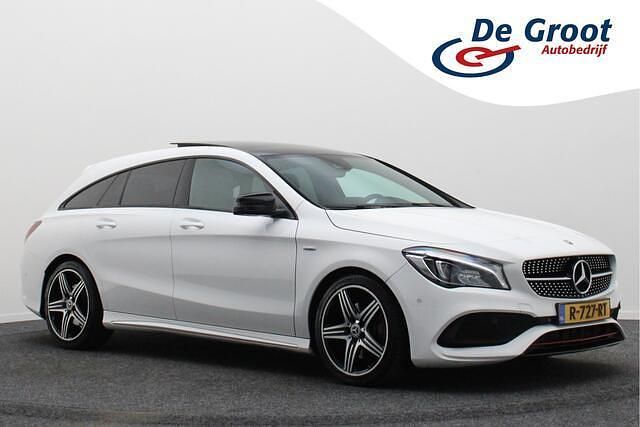 Occasion Mercedes CLA250 Shooting Brake Prestige 218 PK (160 kW) 2018 Wit Stationwagen