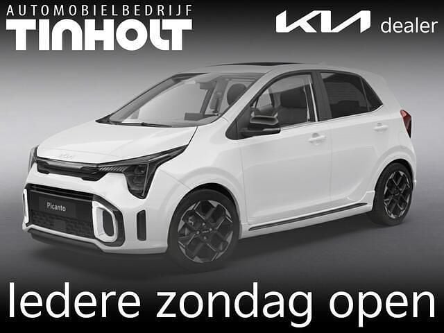 Wit Nieuw 2025 Kia Picanto GT-Line Hatchback | € 25.895 - Afbeelding 1/4