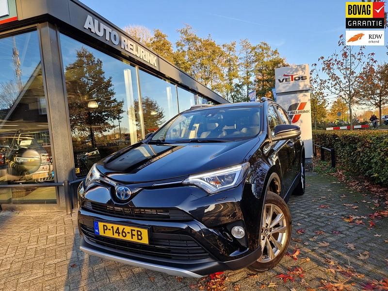 Zwart Gebruikt 2018 Toyota RAV4 Hybrid Style SUV | € 24.950 (Goede deal) - Afbeelding 1/4