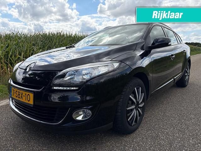 Zwart, andere lak Gebruikt 2013 Renault Mégane GT Line GT-Line Hatchback | € 4.750 - Afbeelding 1/4