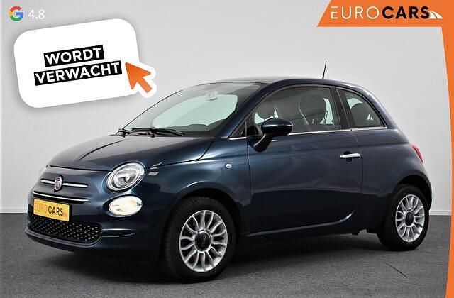 Blauw Gebruikt 2019 Fiat 500 Lounge Hatchback | € 10.890 (Eerlijke prijs) - Afbeelding 1/4