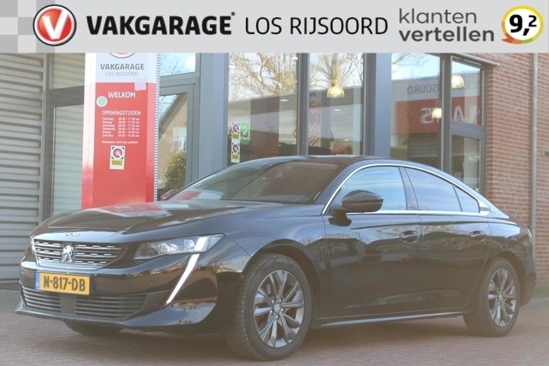 Zwart Gebruikt 2021 Peugeot 508 Allure Hatchback | € 17.295 (Eerlijke prijs) - Afbeelding 1/4