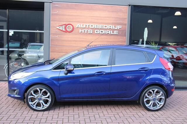 Occasion Ford Fiesta 140 PK (102 kW) 2016 Blauw (metallic) Hatchback