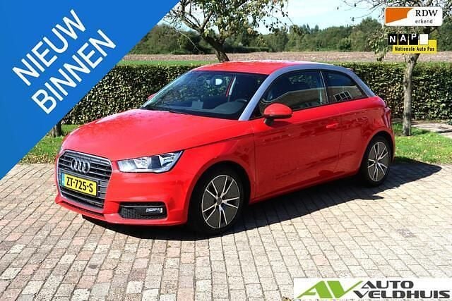 Rood Gebruikt 2015 Audi A1 Sport Hatchback | € 8.495 (Eerlijke prijs) - Afbeelding 1/4