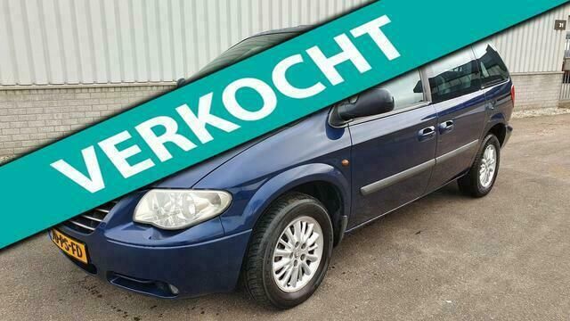 Blauw Gebruikt 2004 Chrysler Voyager MPV | € 1.250 (Super prijs) - Afbeelding 1/4