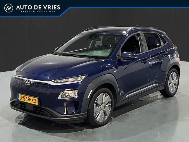 Blauw (metallic) Occasion 2020 Hyundai Kona SUV | € 14.450 (Super prijs) - Afbeelding 1/4