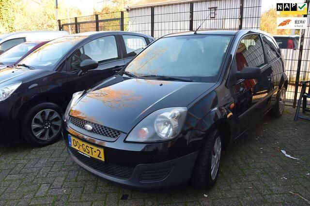 Zwart Gebruikt 2008 Ford Fiesta Cool & Sound Edition Hatchback | € 1.099 (Eerlijke prijs) - Afbeelding 1/4